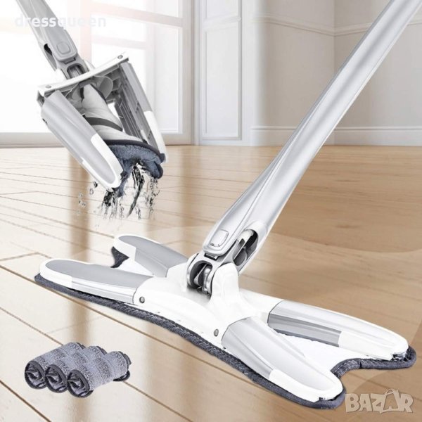 2524 X - образен плосък ротационен моп за под, снимка 1