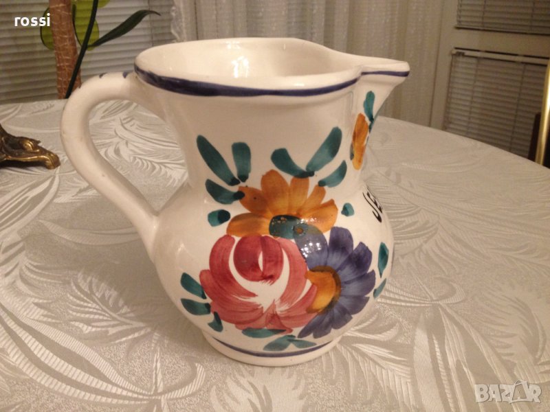 Bassano Made in Italy Старинна кана 1 л. нова, снимка 1