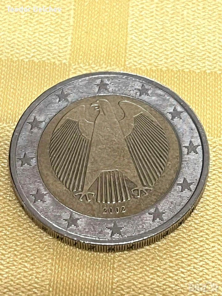 2 евро Германия 2002., снимка 1
