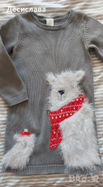 Детски блузон/рокля размер 3-5 години, снимка 1