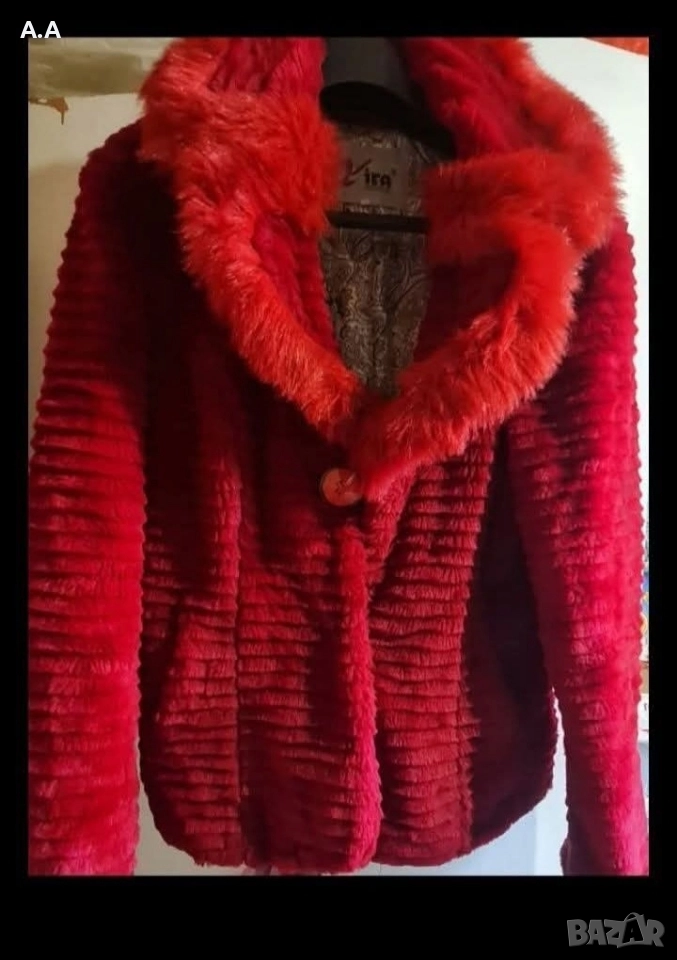 Топло еко палто , снимка 1