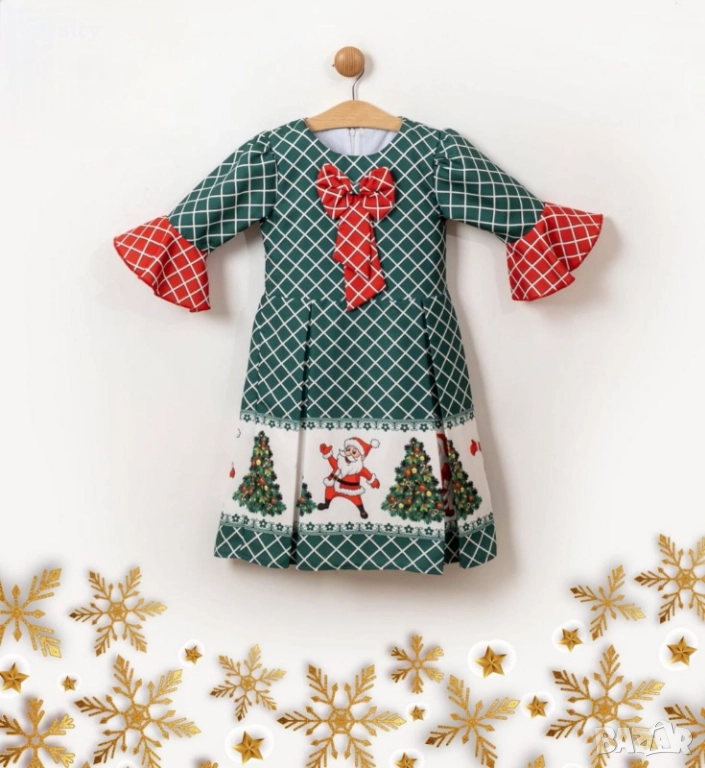 Коледна Рокля За Момиче , снимка 1