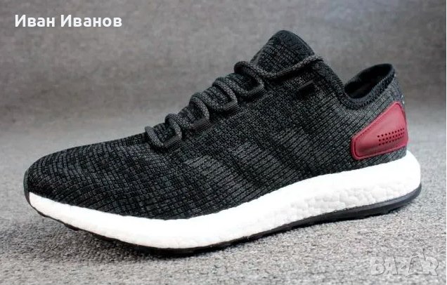 маратонки  Adidas PureBoost Burgundy  номер 41 ,5-  42, снимка 1