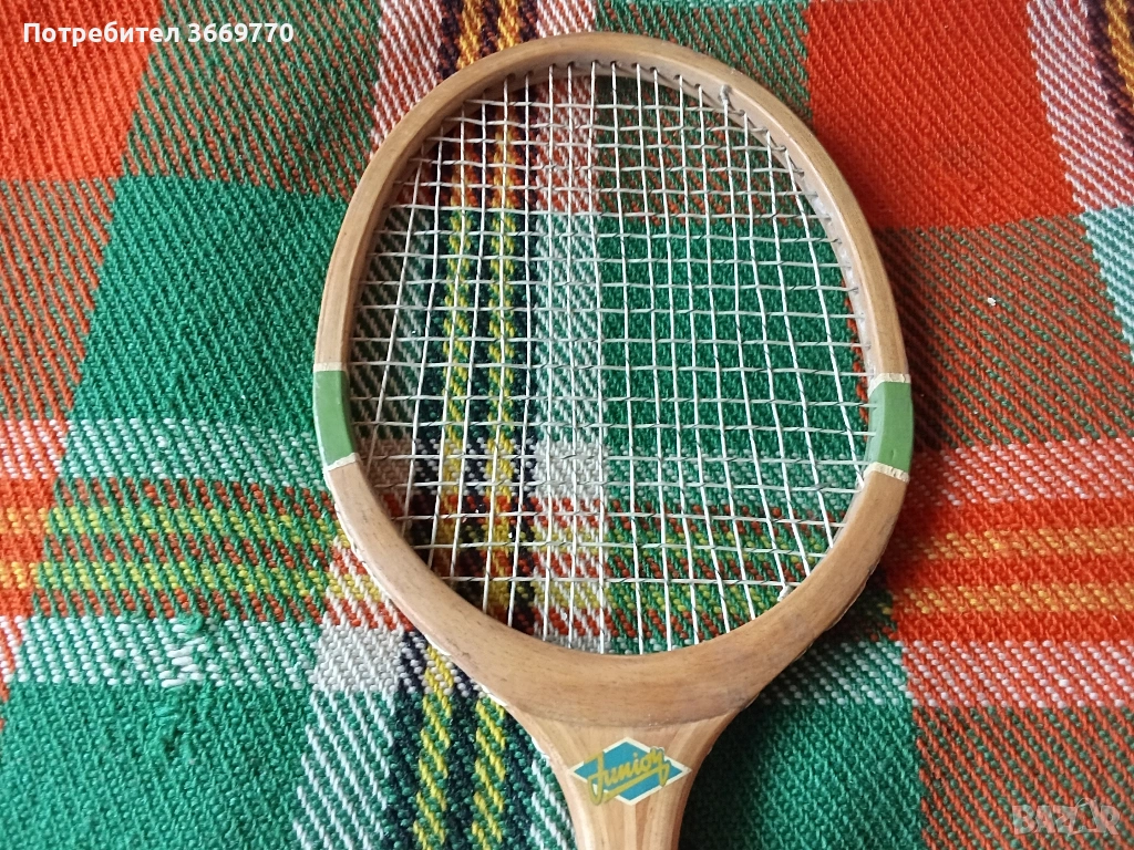 Винтидж тенис ракета ,Junior, снимка 1