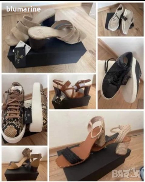 Дамски сандали, чехли и маратонки - Massimo Dutti, снимка 1