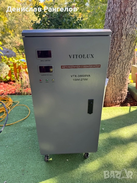 Стабилизатор за ток - 30KVA/24KWA/, снимка 1