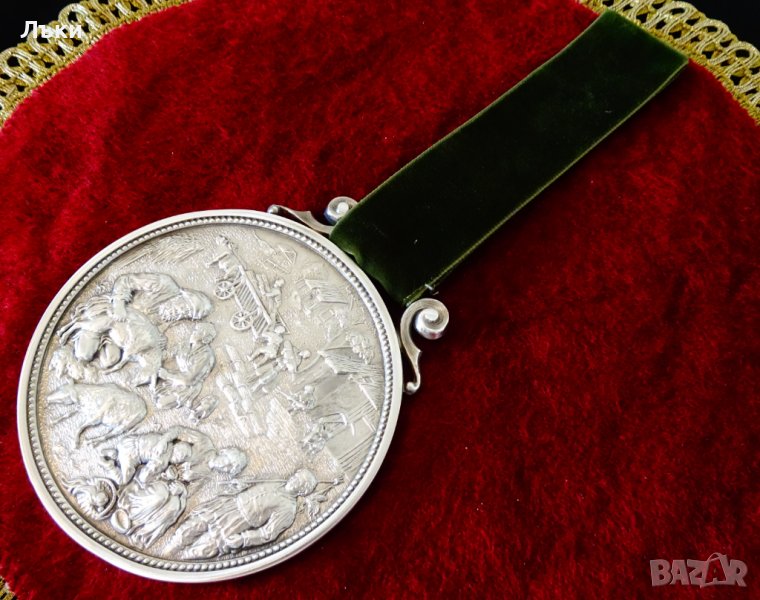 Плакет,пано от калай Пролет на SkS. , снимка 1