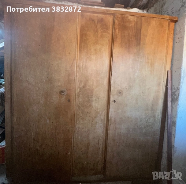 🪵 Дървен гардероб , снимка 1