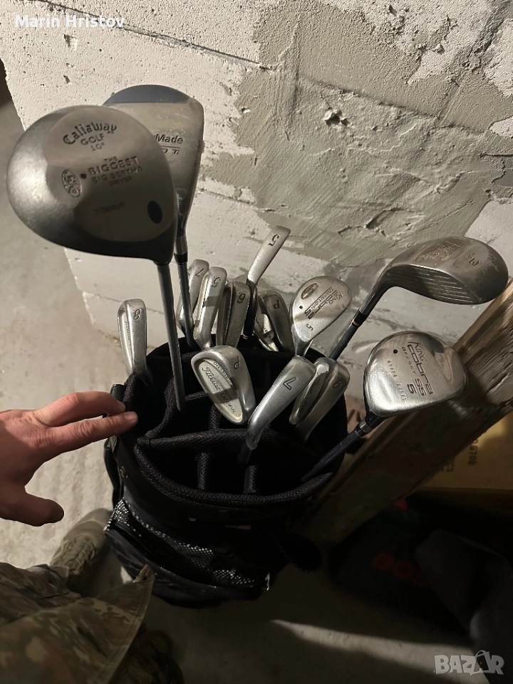 Стикове за голф+чанта, снимка 1