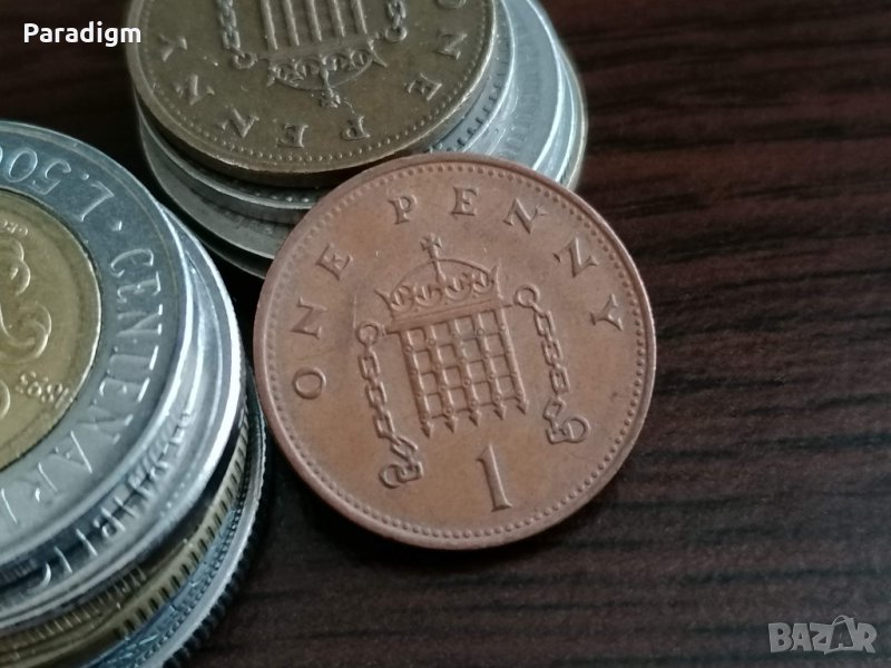 Монета - Великобритания - 1 пени | 1998г., снимка 1