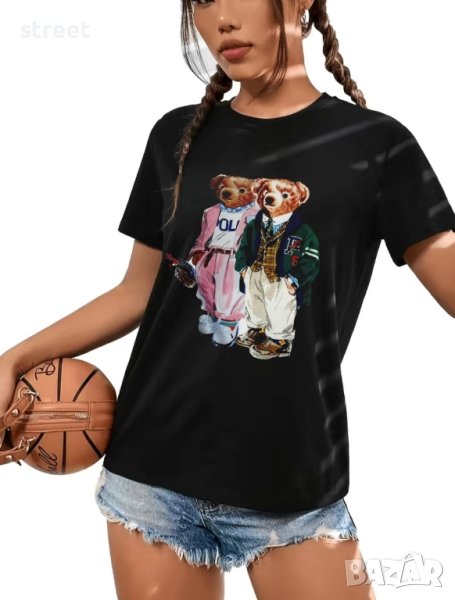 Polo bear t shirt дамски тениски , снимка 1