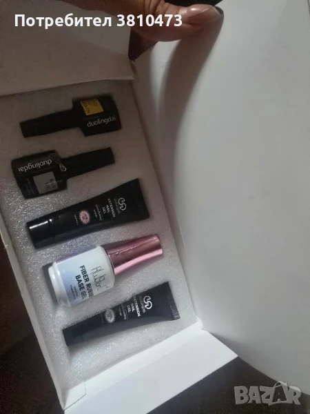 продавам нов комплект гел лакове , снимка 1