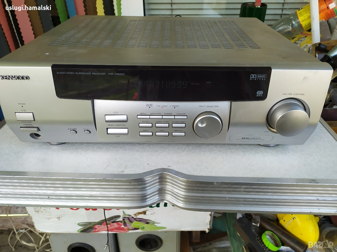 Усилвател/ресийвър Kenwood , снимка 1