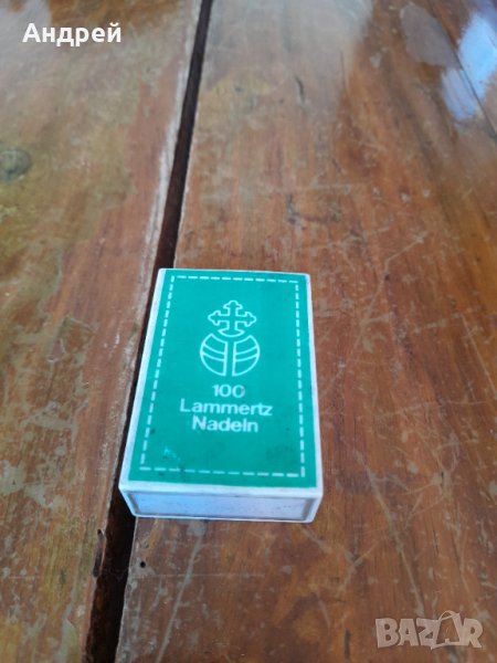 Стари игли за шевна машина Lammertz #2, снимка 1