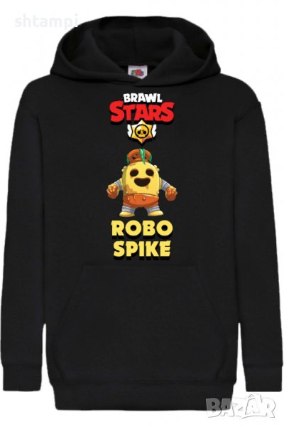 Детски Суитчър/Суитшърт Robo Spike,Brawl Stars,Игра,Подарък,Изненада,Забавление,Рожден Ден, снимка 1