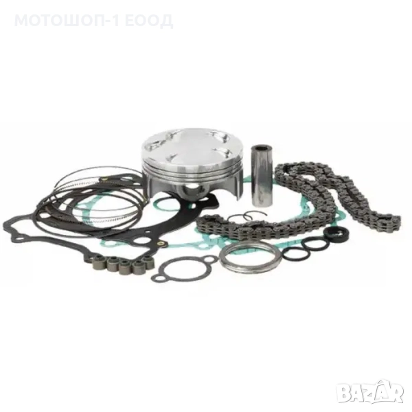 НОВ Топ енд на VERTEX бутало гарнитури верига KAWASAKI KX250F 2023-24г, снимка 1