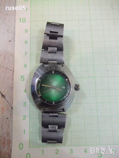 Часовник "ZARJA" с верижка ръчен дамски съветски работещ, снимка 1