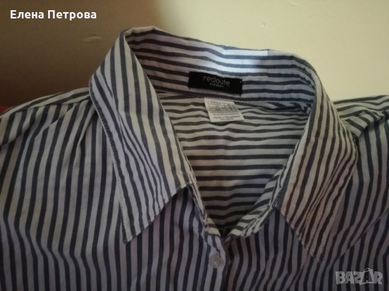 Риза Ла Редут райе размер 36, снимка 1