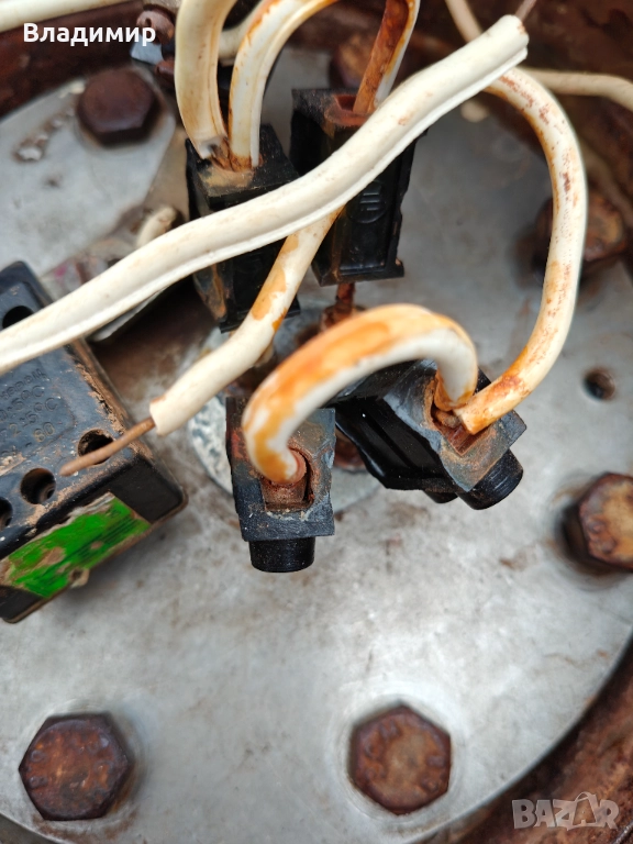 Бойлер от неръждавейка, стар материал, снимка 1