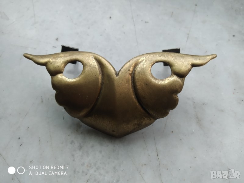 пет дръжки за мебел арт деко, снимка 1