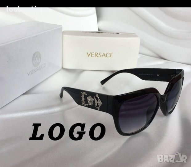 Versace 2018 дамски слънчеви очила С ЛОГО UV 400, снимка 1