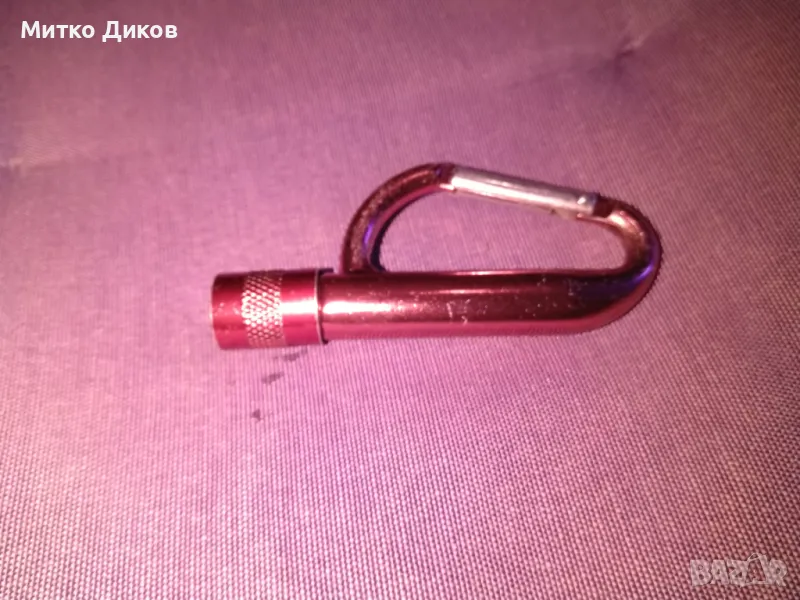 Фенерче с карабинер, снимка 1