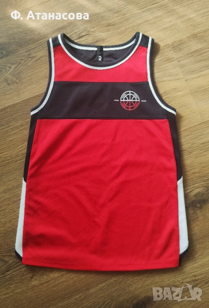 Страхотен двулицев потник за спорт, размер 140-146, 9-10 години, като нов, снимка 1