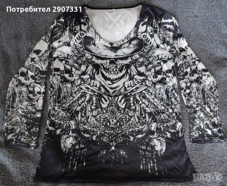 блуза купчина черепи, снимка 1
