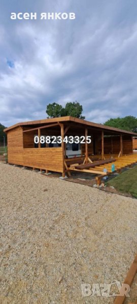 Дървени навеси за каравани , снимка 1