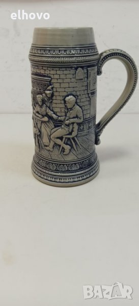 Немска керамична халба голяма, снимка 1