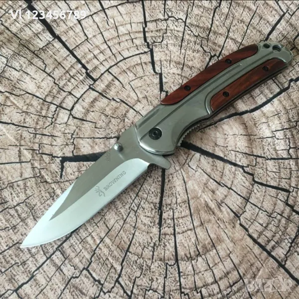 Browning ТВ 1474- Сгъваем автоматичен нож 102х228 мм, снимка 1