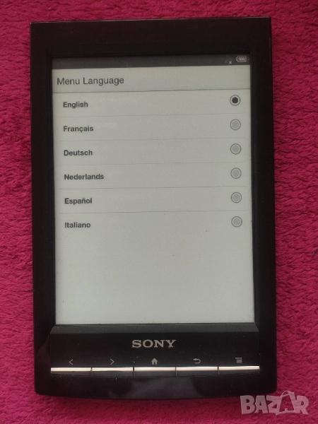 Електронна книга / електронен четец SONY Rеаdеr РRЅ-Т1 . Много добро състояние + зарядно., снимка 1