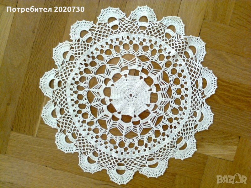 20% НАМАЛЕНИЕ: Каре -Кръгло мильо на 1 кука с диаметър 32 см., снимка 1