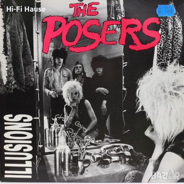 The Posers-Illusions-Грамофонна плоча-LP 12”, снимка 1