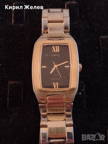 CASIO WATER RESISTANT JAPAN MOVT ЕЛЕГАНТЕН БИЗНЕС МОДЕЛ ДАМСКИ ЧАСОВНИК 27359, снимка 1