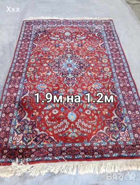 Ръчно тъкана вълнена пътека.Произход Иран.Топ качество за ценители., снимка 1