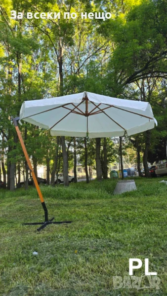 ГРАДИНСКИ ЧАДЪР С МЕТАЛНА СТОЙКА 3Х3м Код P993, снимка 1