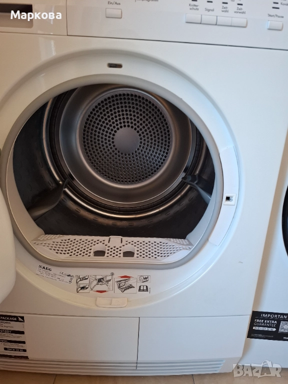 AEG Сушилня за дрехи, 7кг, A+, снимка 1