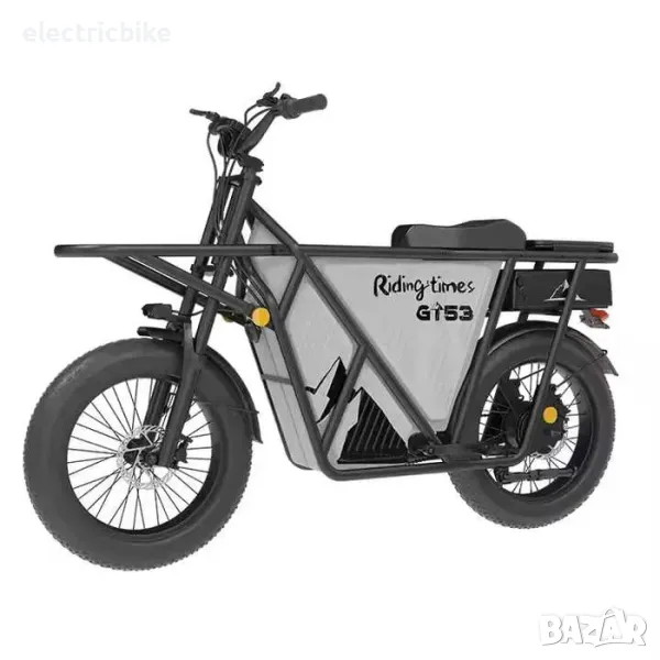 Електрически велосипед GT53 CARGO EBIKE, 1000W, 48V, 23.4AH, снимка 1