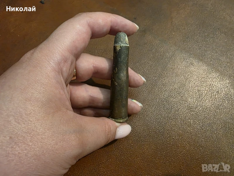 Патрон за пушка Пибоди-Мартини оригинал , снимка 1