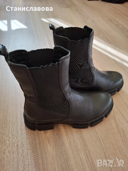 Дамски боти от естествена кожа Lasocki , снимка 1