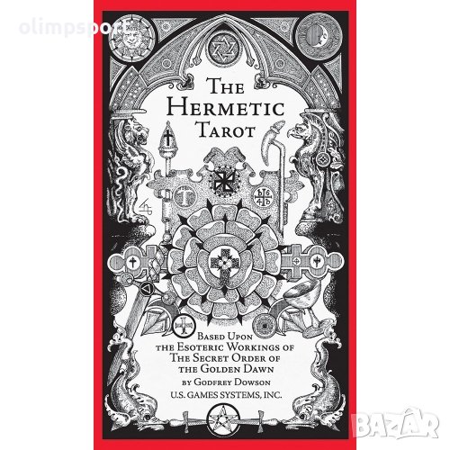 карти таро USG HERMETIC нови​ US Games Systems с гордост преиздават колодата Hermetic Tarot , снимка 1