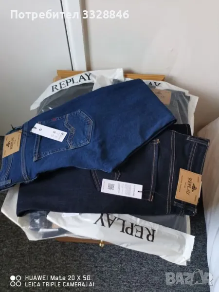 Мъжки дънки Replay нови, снимка 1
