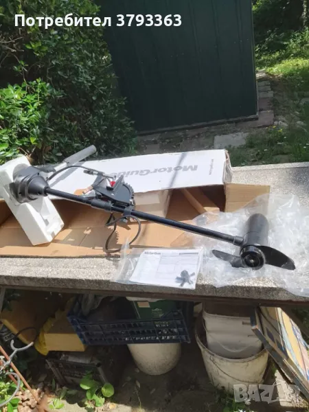 ЕЛМОТОР ЗА ЛОДКА НОВ, Колела за транец, снимка 1