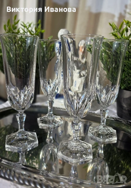 кристални чаши, снимка 1