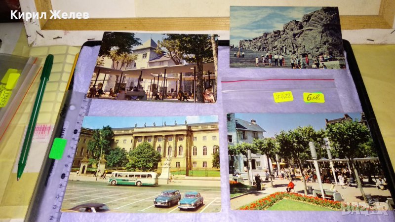 ЛОТ 4 СТАРИ ПОЩЕНСКИ КАРТИЧКИ ТЕМА ГРАДСКИ ЗАБЕЛЕЖИТЕЛНОСТИ СТАРИ АВТОМОБИЛИ ПЛАНИНИ 7428, снимка 1