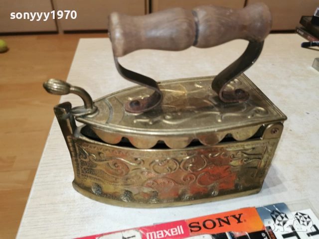 СТАРА ЮТИЯ-МЕД/МЕСИНГ-ВНОС SWISS 1701261836, снимка 17 - Антикварни и старинни предмети - 53134311