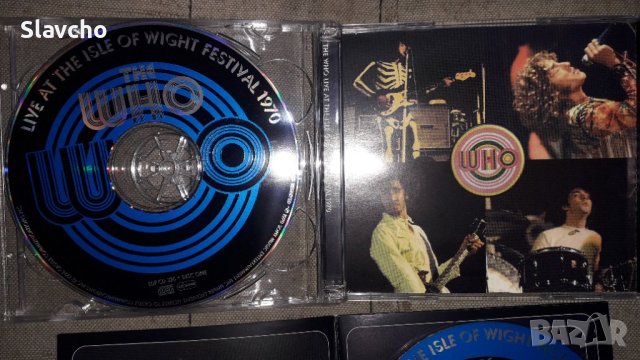 Компакт диск двоен на група - the WHO/Live From Isle Of Wight/ 1970, снимка 5 - CD дискове - 40369790