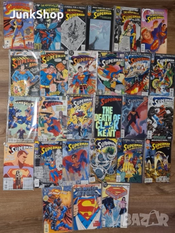 Стари американски комикси Супермен Superman, снимка 11 - Списания и комикси - 52827724