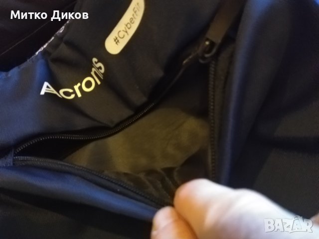 Раница Акронис Киберфит нова-става за лаптоп таблет 41х28х15см, снимка 3 - Раници - 43507033
